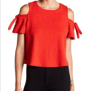 Madewell Skylark Cold Shoulder Tee